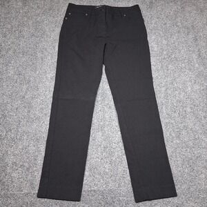 Zac and Rachel‎ Pants Womens Size 8P High Rise Casual Ankle Stretch Black